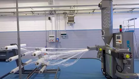 Feeding of the material in the PLASMAC with the recycling technologie  