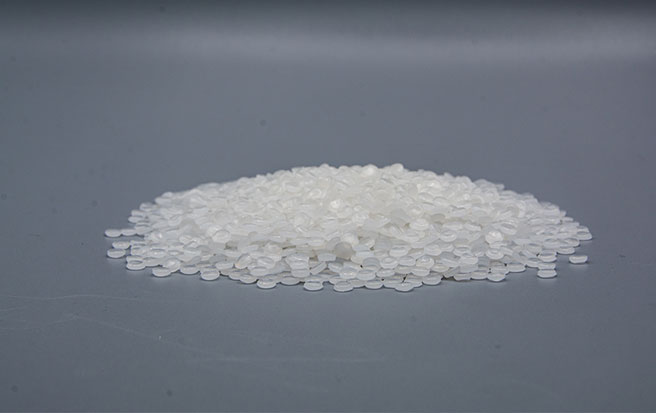 Lenticular recycled pellets