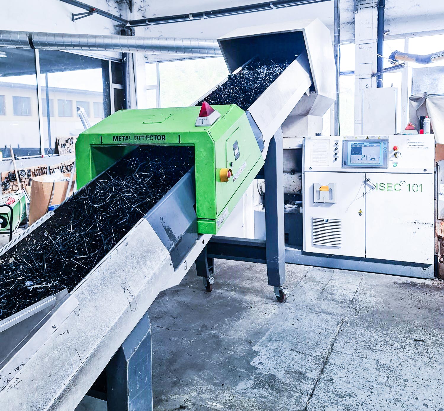 Effizientes Recycling an PA Spritzgießteilen