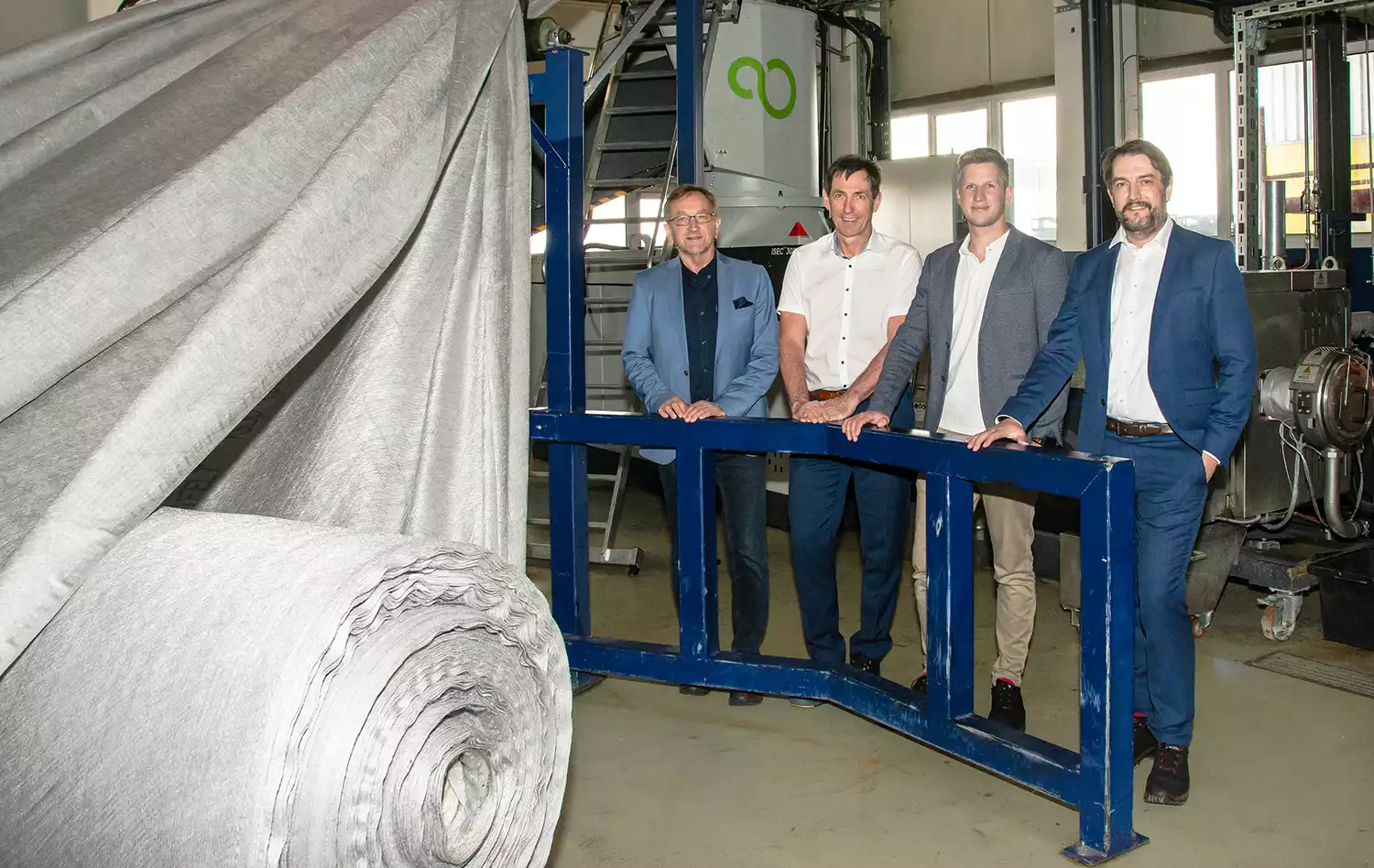 Recycling of PP nonwovens: High-strength geosynthetics now made with a recycled content of 10 percent
