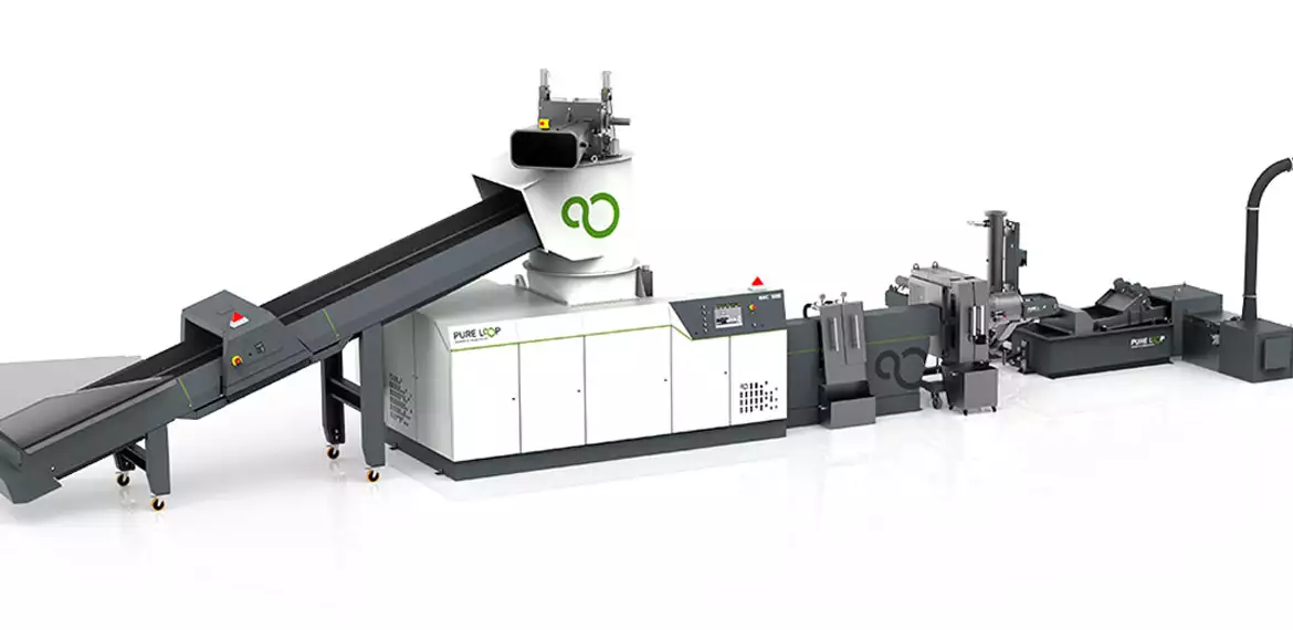 ISEC evo pelletizing machine with other accessories