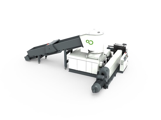 ISECevo goes large PURE LOOP presents a new shredder-extruder combination for high throughputs
